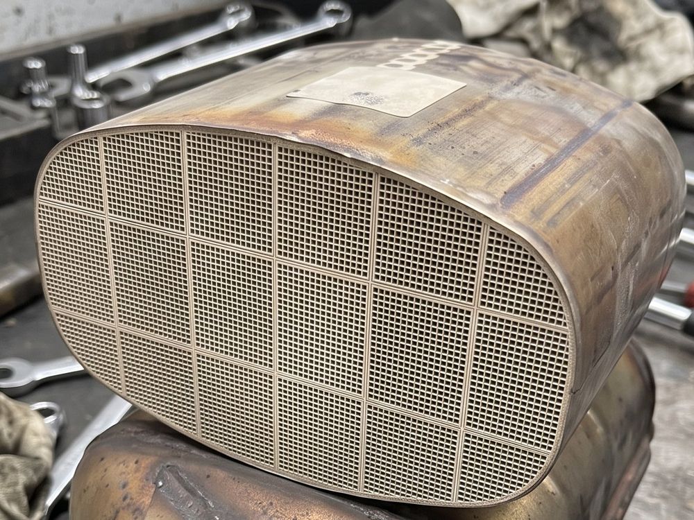DPF after deep-cleaning